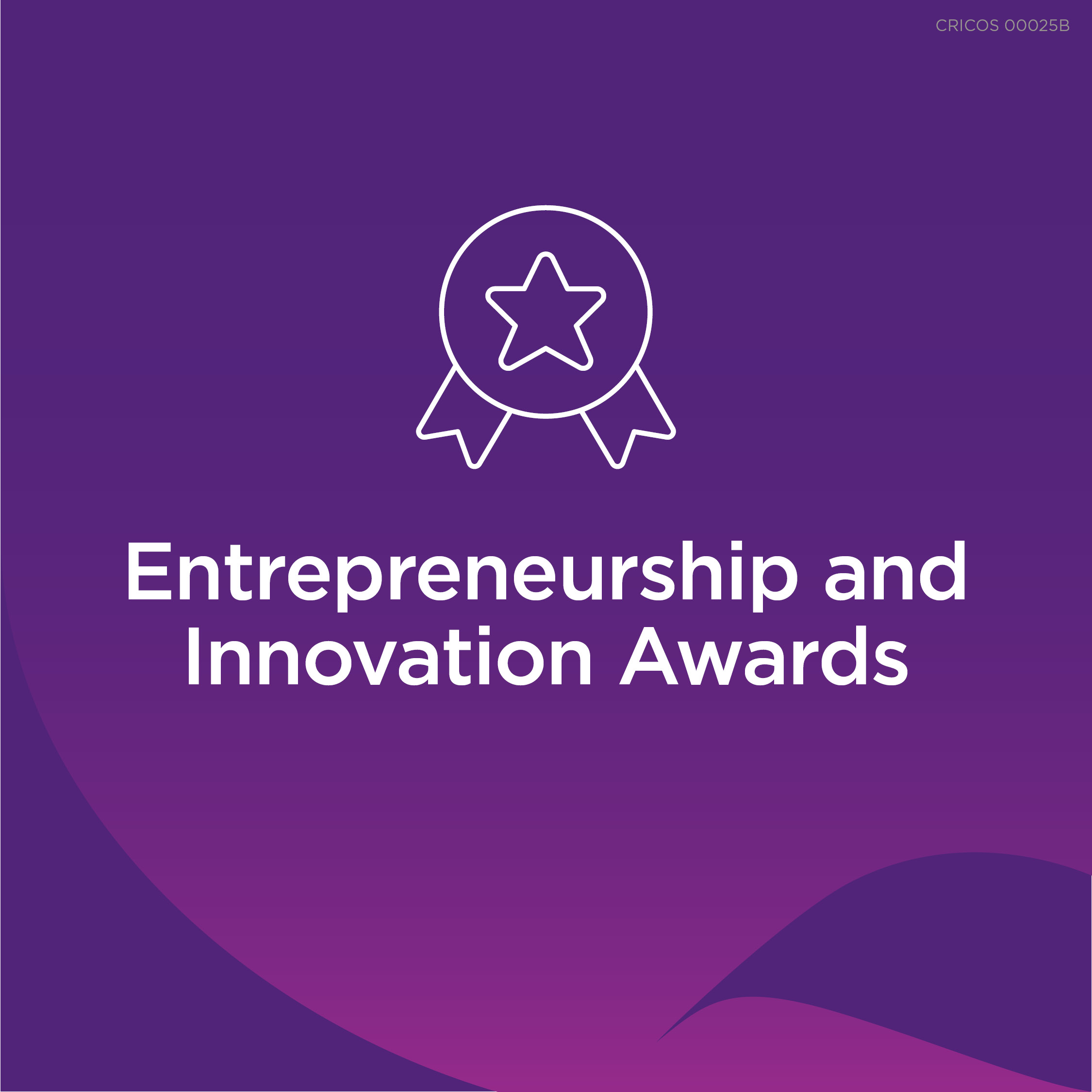 Entrepreneurship and innovation awards