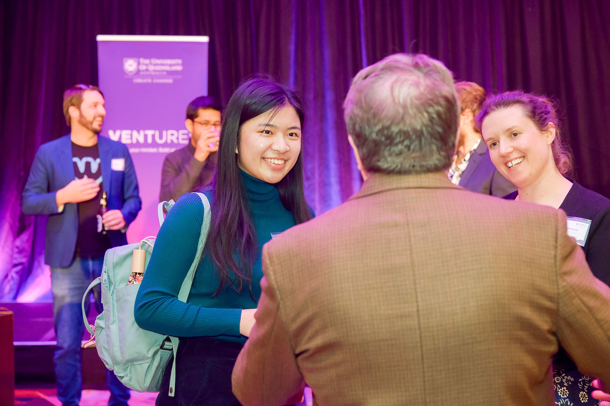 Networking at the Entrepreneurship and Innovation awards