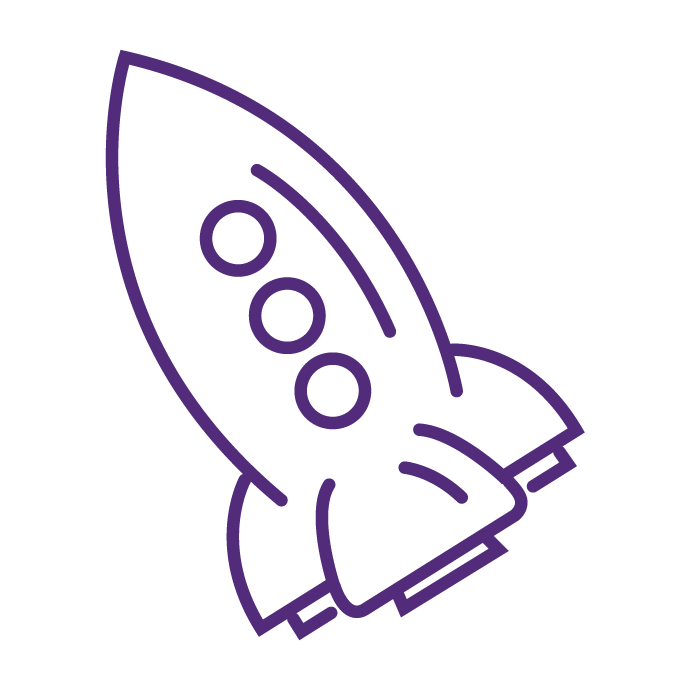 UQ purple rocket
