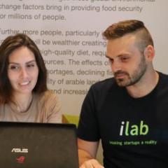 Co-founders Anna Hendra and Adrian Spierings.