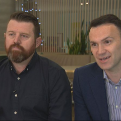 Founders of ExtrasJar in an interview