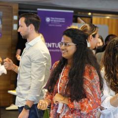 people networking in ventures space