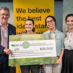 Students’ SISCA success opens doors for startup