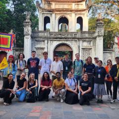 Startup adventure students in Vietnam